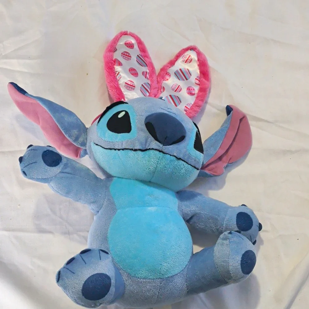 Disney Lilo & Stitch Angel Small Plush Pink Ears MPN Surface Washable
